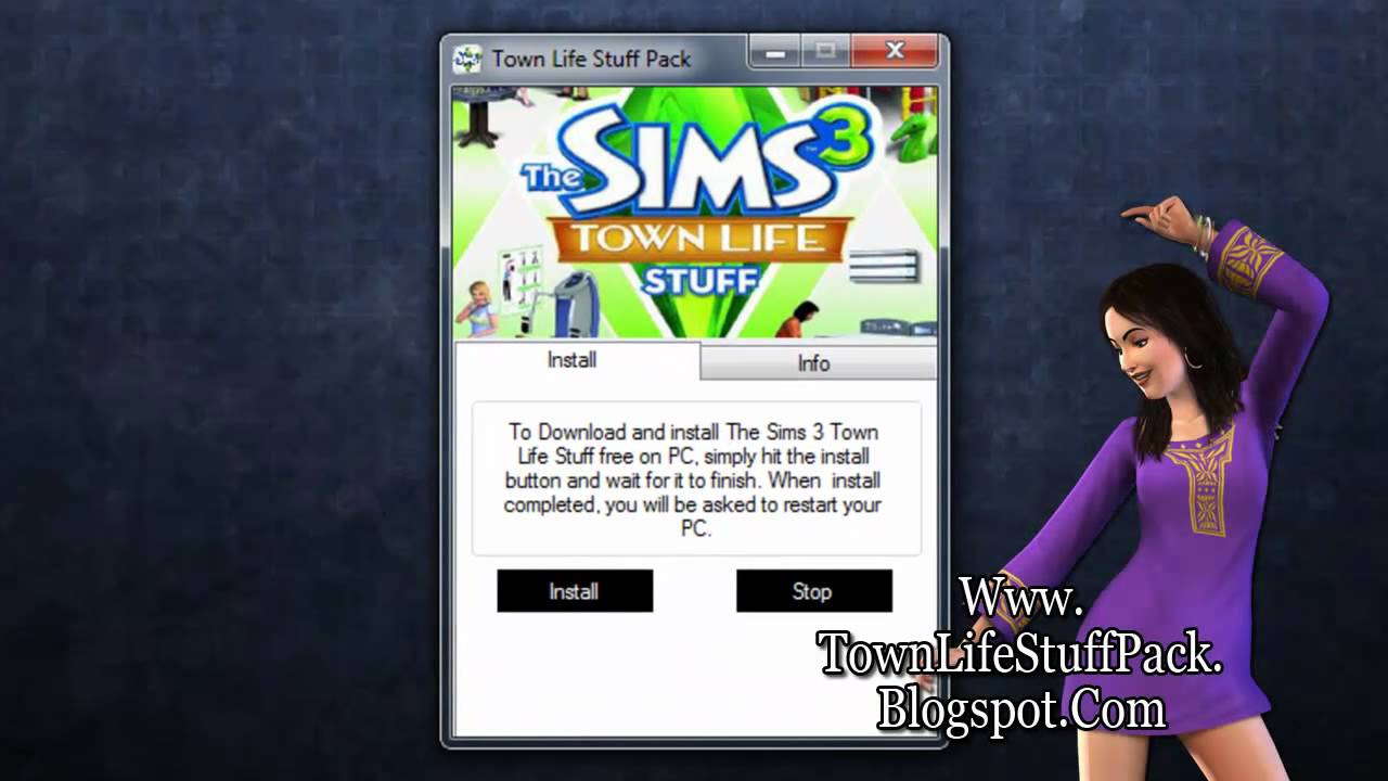 sims 3 clean pack installer